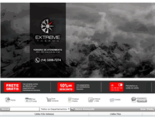 Tablet Screenshot of extreme1.com.br